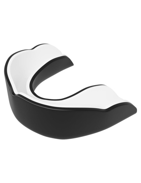Protector Bucal Deportivo Besosay Adulto Ajustable Negro/Blanco