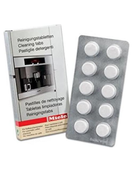 Tabletas de limpieza Miele 10 unidades para cafetera
