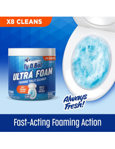 Limpiador de Inodoro Ty-D-Bol Ultra Foam 340g - Aroma Cítricos 2