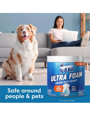 Limpiador de Inodoro Ty-D-Bol Ultra Foam 340g - Aroma Cítricos