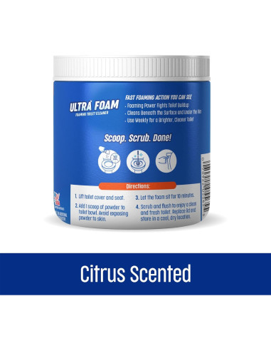 Limpiador de Inodoro Ty-D-Bol Ultra Foam 340g - Aroma Cítricos
