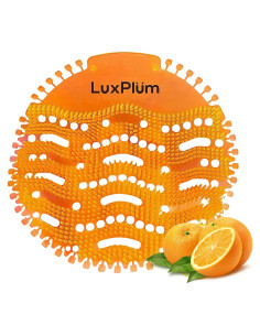 Desodorante de Pantallas de Urinal LuxPlum 10 Paquete Aroma Naranja