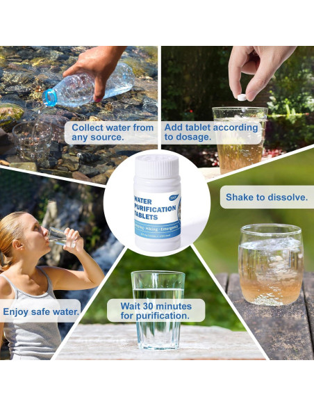 Tabletas Purificadoras de Agua ZOXY - 100 Unidades - Tratamiento Efectivo Tabletas Purificadoras de Agua ZOXY - 100 Unidades - Tratamiento Efectivo