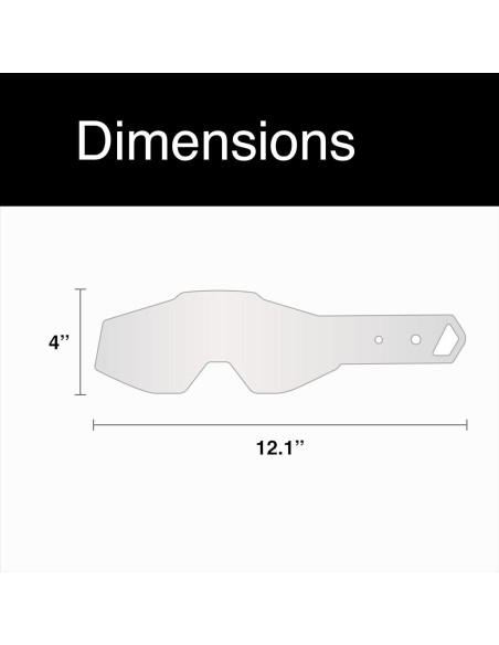 Laminados Tear-Offs 100% Armega 2x7 Paquete 36.2x11.6 cm