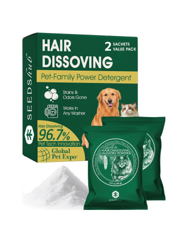 Removedor de Pelo de Mascota Seedshub 90g - 2 Paquetes