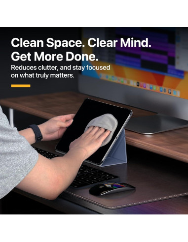 Paño de Microfibra MAGEASY para Limpieza de Pantallas 15.7x12.7cm