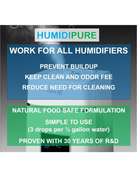 Concentrado Alimenticio HUMIDIPURE para Humidificadores 200 días