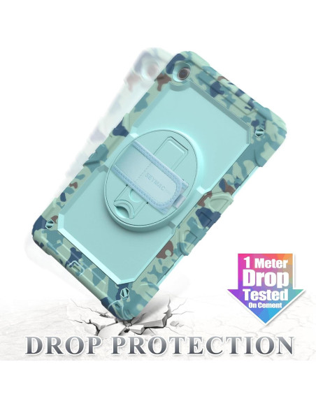 Estuche SEYMAC para Samsung Galaxy Tab A9+ 11" Camo Azul