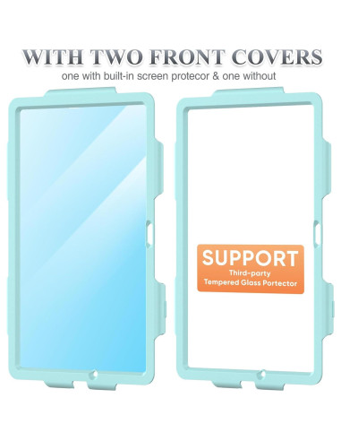 Estuche SEYMAC para Samsung Galaxy Tab A9+ 11" Camo Azul