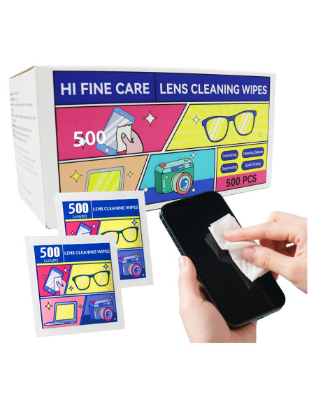 Toallitas de limpieza prehumedecidas HI FINE CARE 500 piezas Toallitas de limpieza prehumedecidas HI FINE CARE 500 piezas