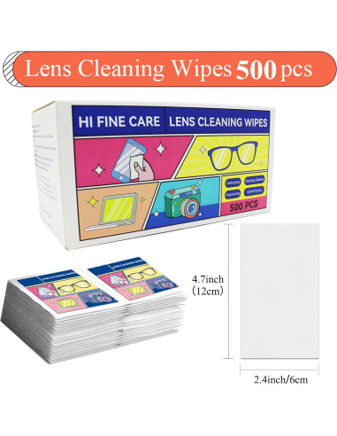 Toallitas de limpieza prehumedecidas HI FINE CARE 500 piezas