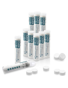 Toallitas Comprimidas de Algodón NANASO - Paquete de 100