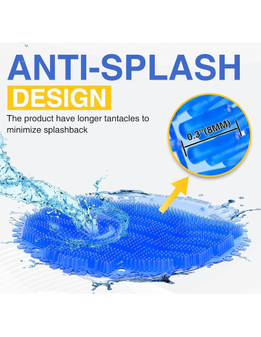 16 Pack Desodorante Pantalla de Orinal TENKAIWICK con Guantes