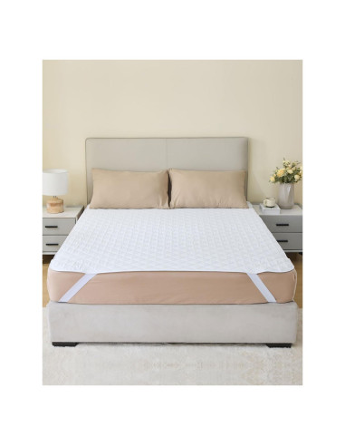 Almohadilla de Cama KANECH Queen Lavable Impermeable 152x203cm