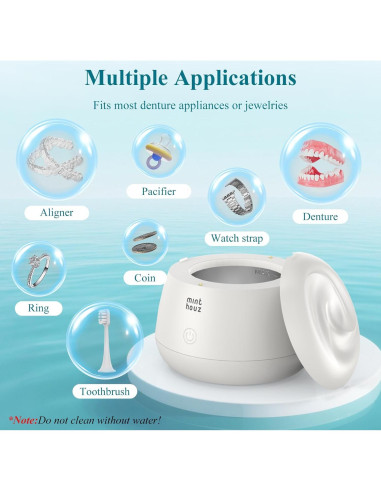Limpiador Ultrasónico de Retenedores Minthouz SC-194 200ml