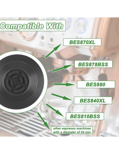 Disco de limpieza 54mm para espresso Breville - 2 Pack