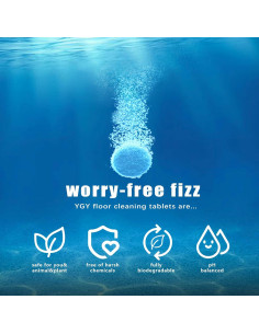 Limpiador de pisos YGY, 36 tabletas aroma lavanda, compatible Tineco 2