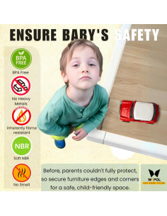 Protector de Bordes y Esquinas WEPOL para Bebés - 5.49m 2
