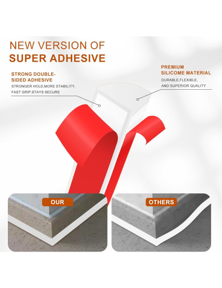 Moldura Cuarterona Flexible Langierspur 397.18 cm Blanca