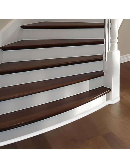 Moldura Cuarterona Flexible Langierspur 397.18 cm Blanca