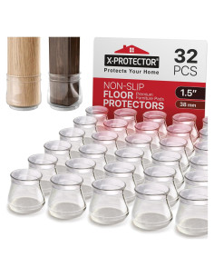 Fundas Antideslizantes para Patas de Silla X-Protector 32 PCS