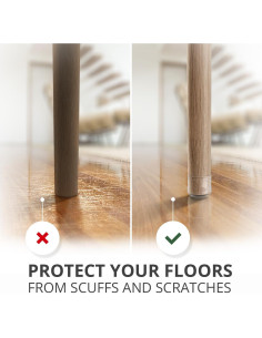 Fundas Antideslizantes para Patas de Silla X-Protector 32 PCS 2