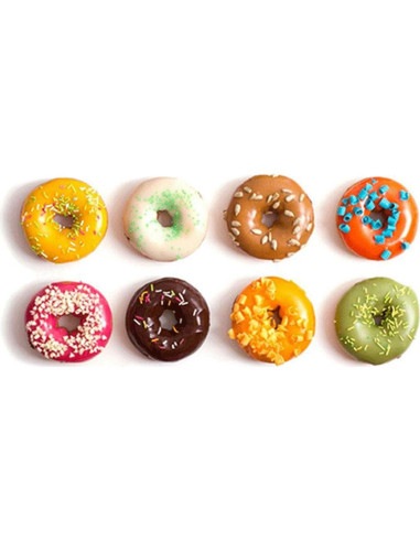 Moldes de Silicona Ulalaza 24PCS para Muffins y Cupcakes