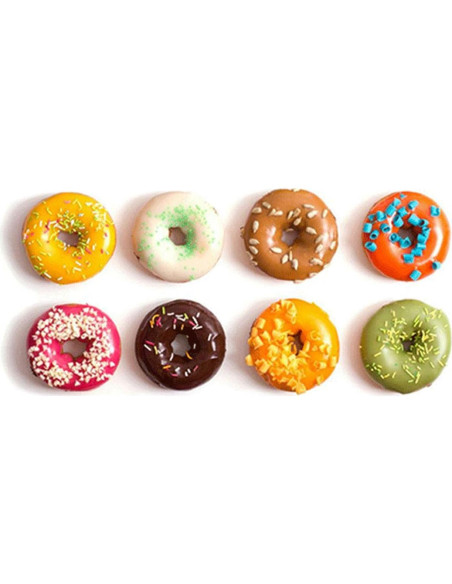 Moldes de Silicona Ulalaza 24PCS para Muffins y Cupcakes