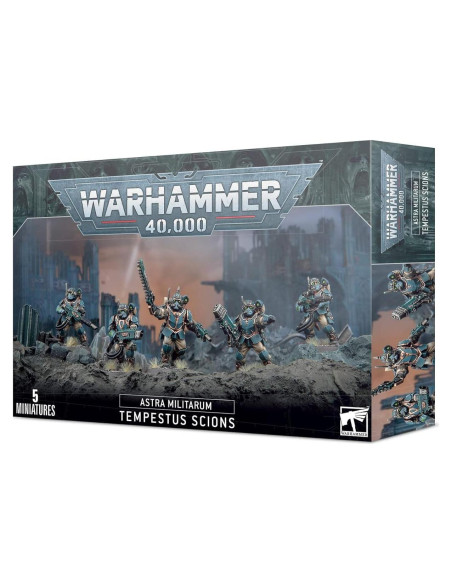 Miniaturas Militarum Tempestus Scions Games Workshop - 5x 25mm Miniaturas Militarum Tempestus Scions Games Workshop - 5x 25mm