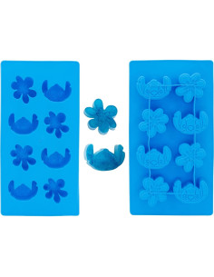 Bandeja de Hielo Silver Buffalo Lilo y Stitch Azul 8 Cubos 2