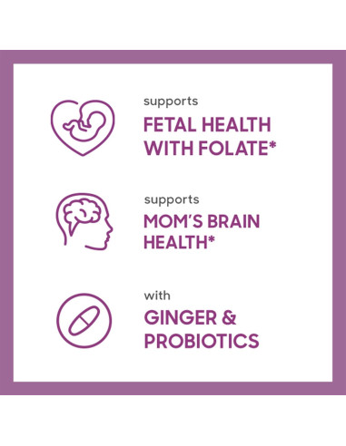 Multivitamina Prenatal Rainbow Light One 120 Cápsulas Veganas