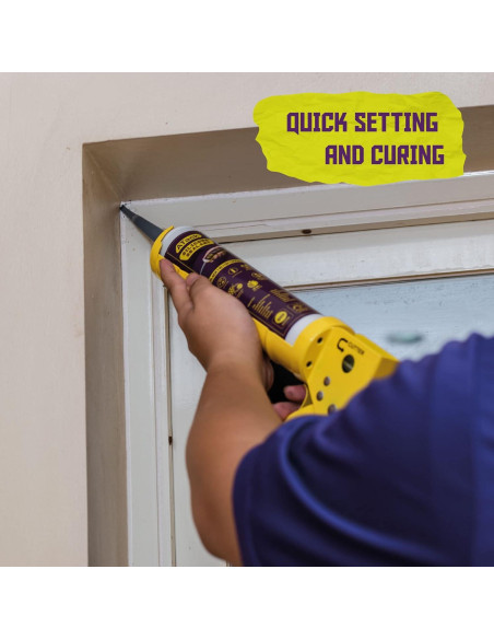 Sellador de Silicona Negra ATack 284g 100% Impermeable