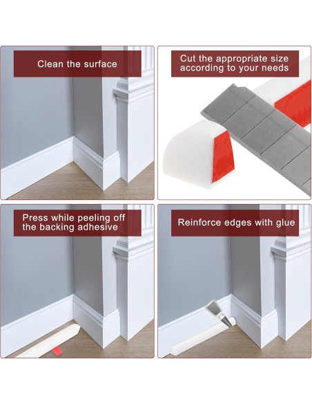 Moldura Flexible de Silicona 300 cm uxcell Marrón para Baño y Cocina