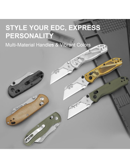 Cuchillo Utility Plegable Kizer Drop Bear Micarta Negro 16.99cm Cuchillo Utility Plegable Kizer Drop Bear Micarta Negro 16.99cm