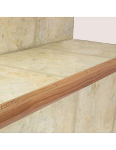 Bisel de Escalera de Aluminio M-D 36 cm Cherry con Tornillos 2