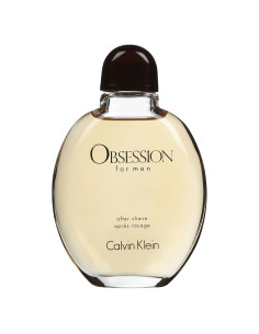 After Shave Calvin Klein Obsession 124 ml - Notas de Bergamota y Almizcle