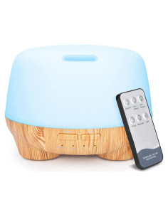 Difusor de Aceite Esencial Marchred 500ML Ultrasónico con Control Remoto