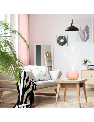 Difusor de Aceite Esencial Marchred 500ML Ultrasónico con Control Remoto