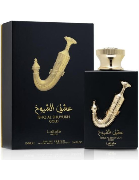 Eau de Parfum Lattafa Ishq Al Shuyukh Gold 100 ml Unisex Eau de Parfum Lattafa Ishq Al Shuyukh Gold 100 ml Unisex