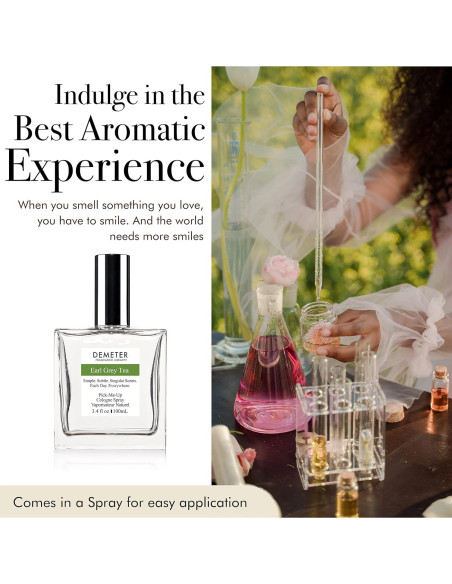 Colonia Demeter 100 ml Té Earl Grey - Fragancia Única