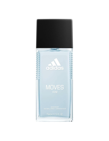 Adidas Moves Him Fragancia Corporal 75 ml - Notas Frescas