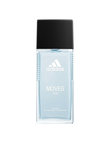 Adidas Moves Him Fragancia Corporal 75 ml - Notas Frescas