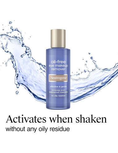 Desmaquillante Neutrogena 240 ml Sin Aceite para Ojos Sensibles