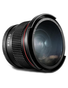 Lente Ojo de Pez Gran Angular 58MM Altura Photo para DSLR