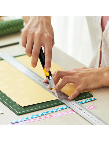 Conjunto de cuchillos de hobby WRAPXPERT 2PCS con 20 cuchillas