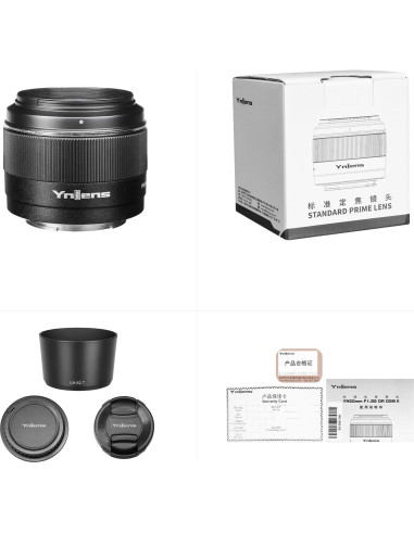 Lente Prime YONGNUO YN50MM F1.8S DA DSM II para Sony E-Mount