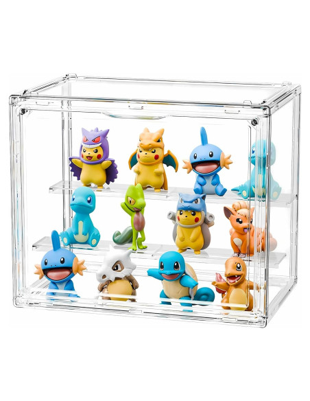 Caja de Exhibición Acrílica Adoture 27x23x18cm Transparente Caja de Exhibición Acrílica Adoture 27x23x18cm Transparente