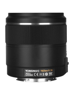 Lente Yongnuo YN25mm F1.7M Micro Cuatro Tercios Enfoque Automático