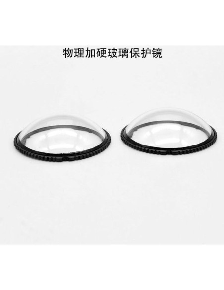 Funda Protectora de Cristal Templado para Lente Insta360 X4 Funda Protectora de Cristal Templado para Lente Insta360 X4