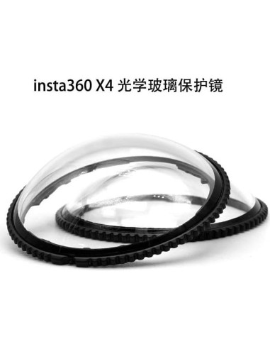 Funda Protectora de Cristal Templado para Lente Insta360 X4